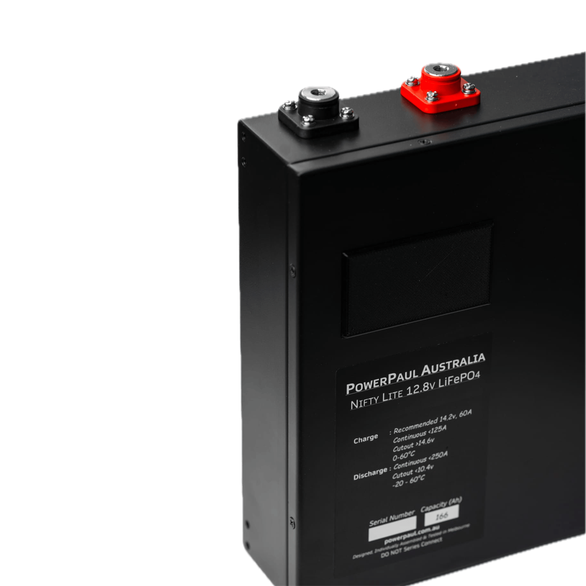 PowerPaul® Nifty Lite Lithium Slim Line Battery 12.8v 160Ah
