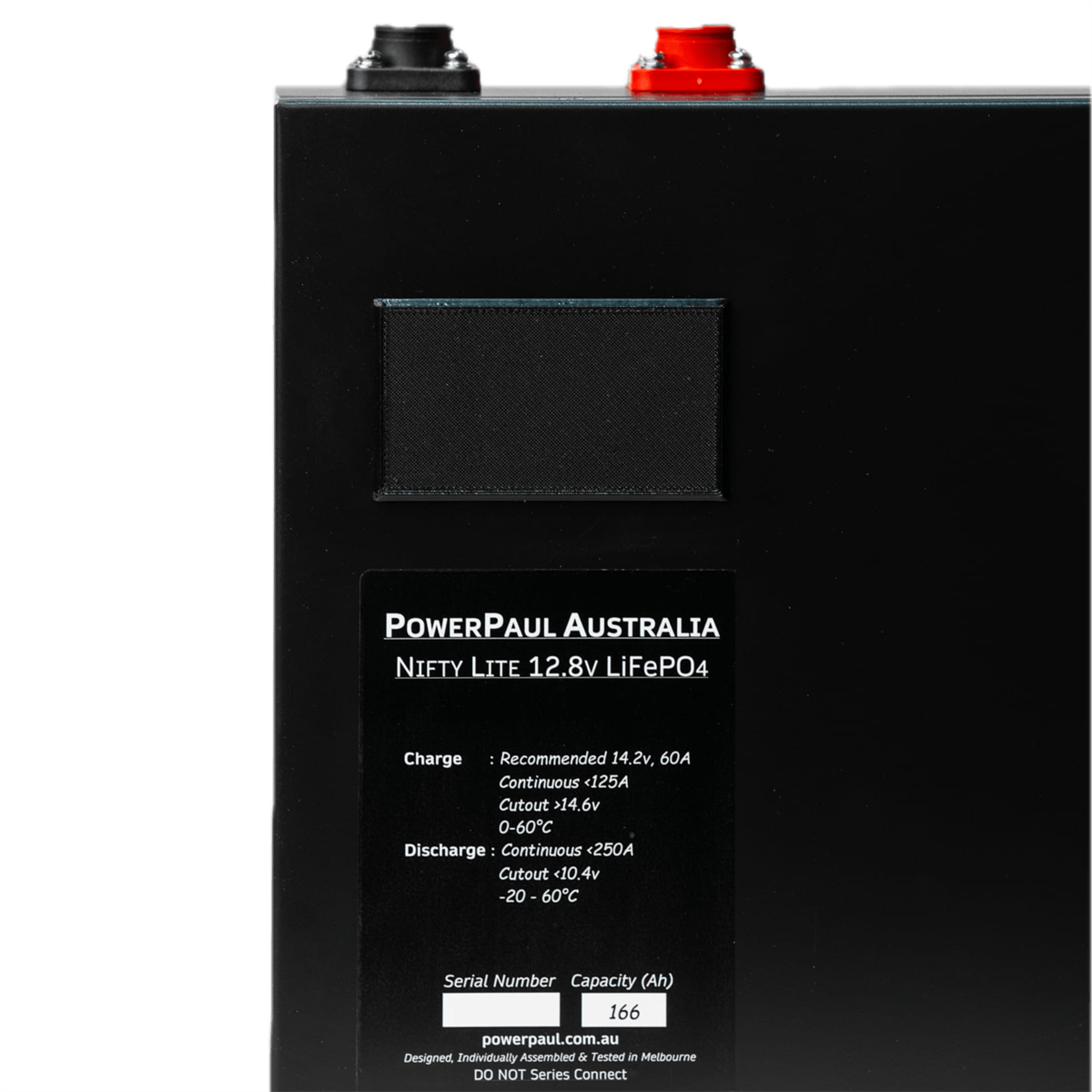PowerPaul® Nifty Lite Lithium Slim Line Battery 12.8v 160Ah