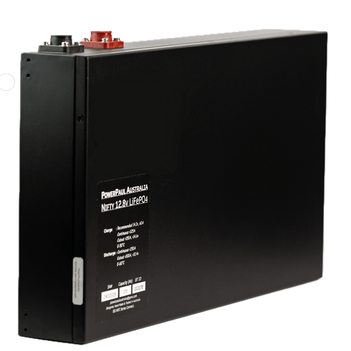 PowerPaul® Nifty Lite Lithium Slim Line Battery 12.8v 160Ah