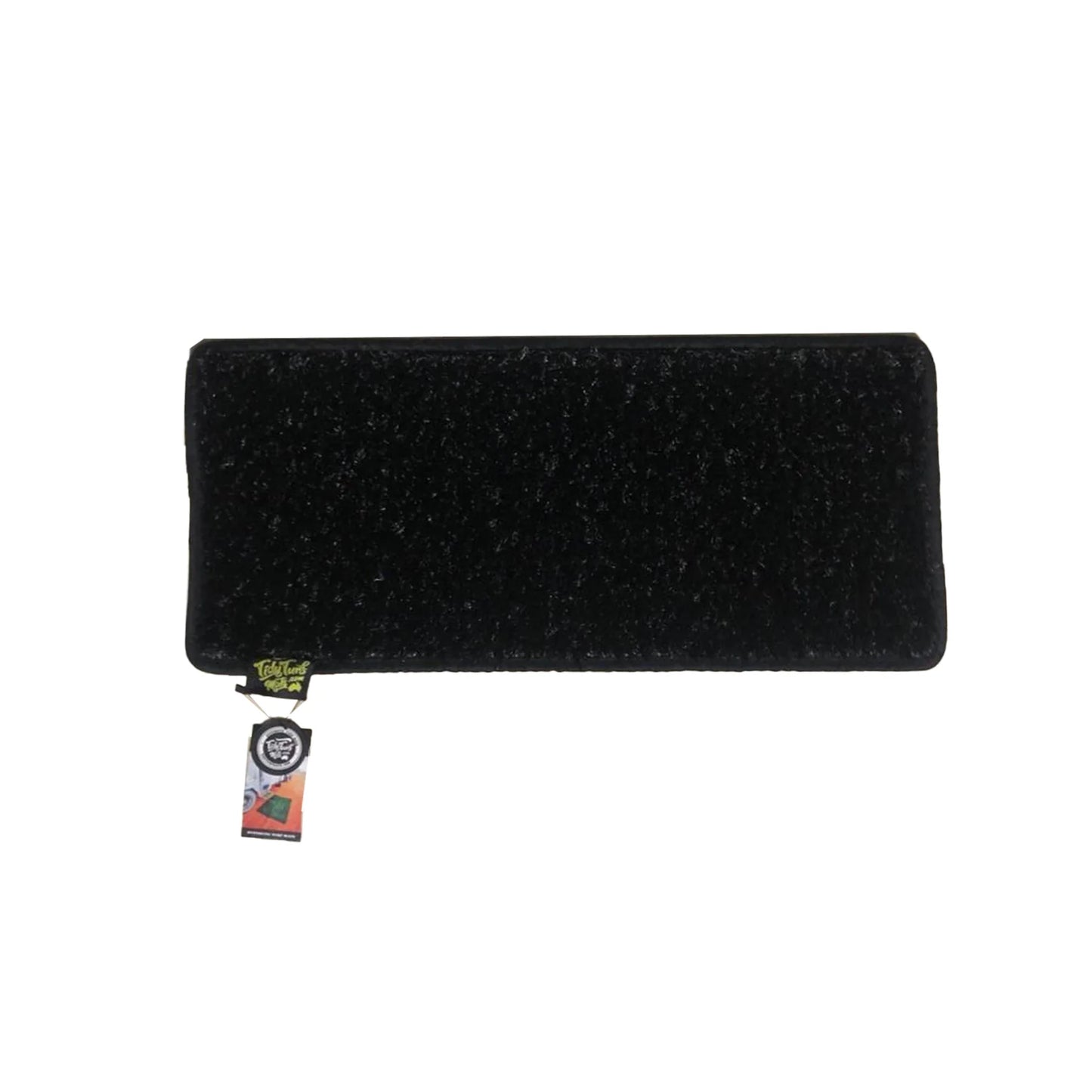 Are We Square Yet? Mat - Caravan Step Mat in Black