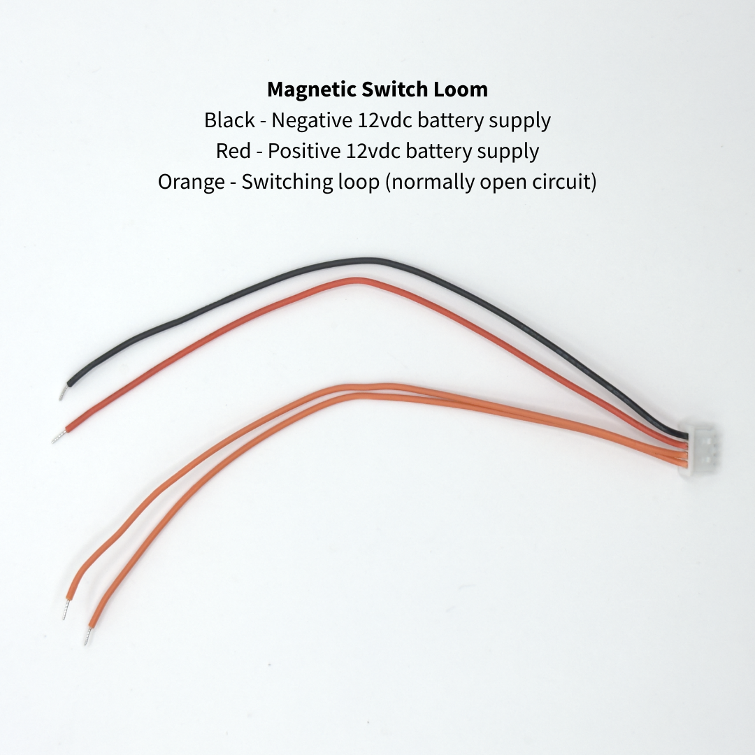 Magnetic Door Switch with Switch Loop – TowPro Group