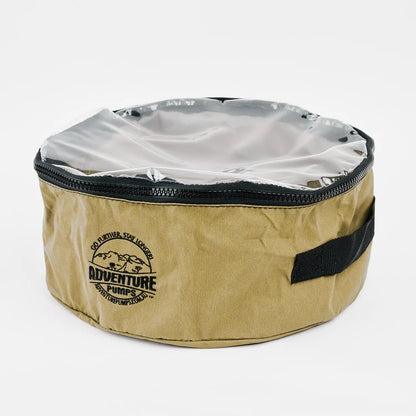 Adventure Pumps Canvas Storage Bag Round Clear Cover