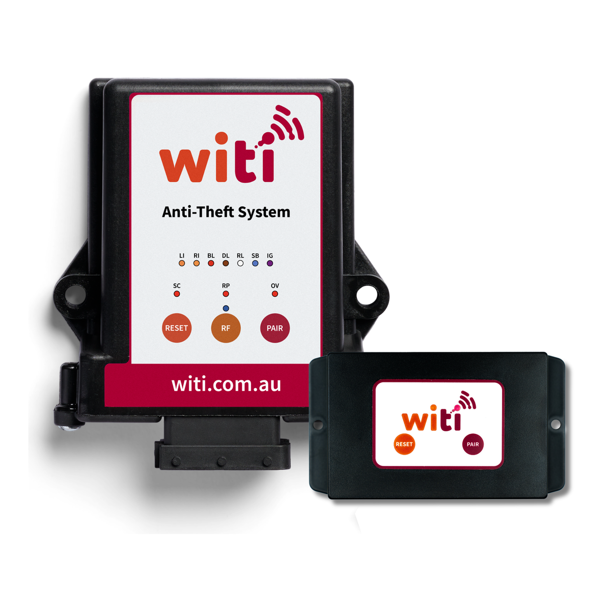 WiTi Security & GPS Tracking Bundle: Anti-Theft System and SafeTrack GPS