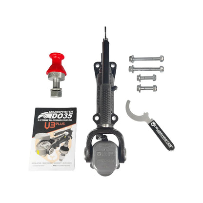 Cruise Master DO35 Hitch With Handbrake - Kit Contents 