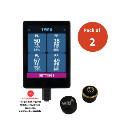 WiTi TPMS (Tyre Pressure Monitors)