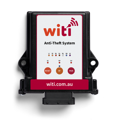 WiTi Anti-Theft System security unit for caravans, motorhomes and trailers