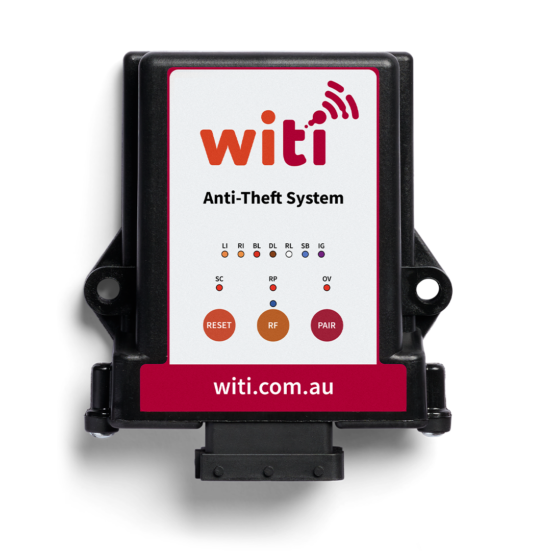 WiTi Anti-Theft System security unit