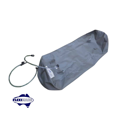Fleximake 110L box type drinking water bladder DW110B-PVC for 4WD rear footwell