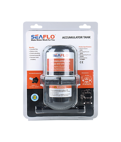 Seaflo Accumulator Tank 0.75L